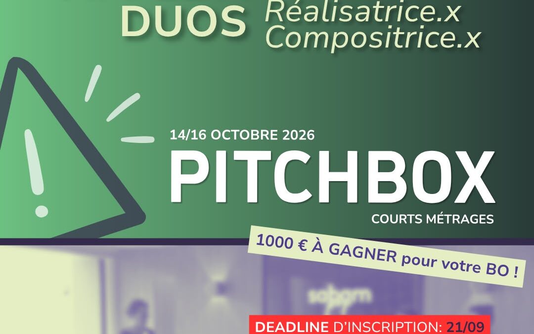 Pitchbox Graines de Cinéastes x Troisième Autrice 